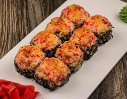 Запечённый ролл с курицей